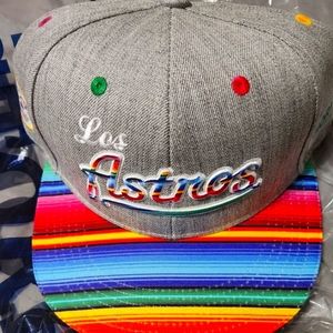 Los Astros flat bill hat